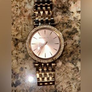 Micheal Kors Watch (Rose Gold)